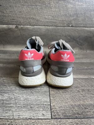 DS Adidas Iniki Runner Turbo Grey / Light Blue / Gum Sole  display picture 3