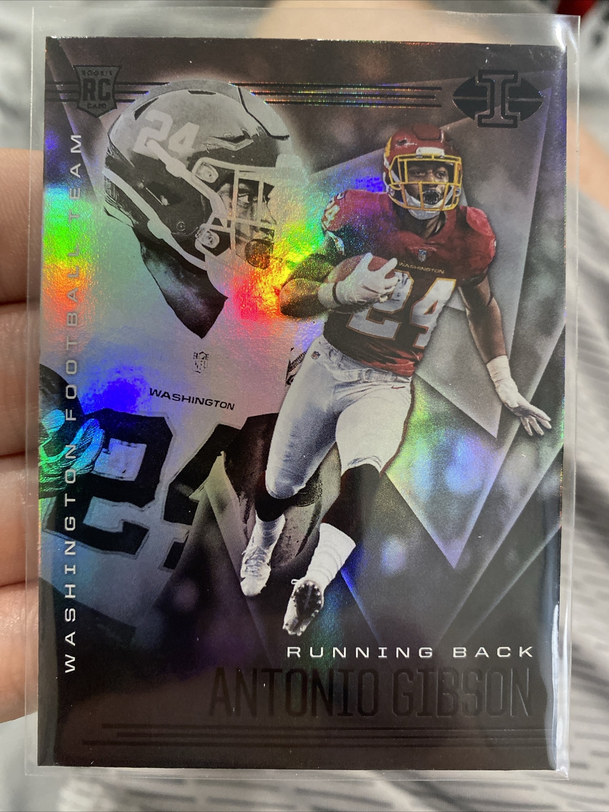 Antonio Gibson Rookie RC 2020 Panini Illusions #33 Washington Mint 🔥💎🏈