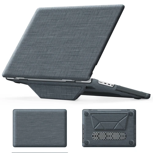 For MacBook Pro 16 14 M4 Air 15 13 13.3 M3 Luxury Sleeve Fabric Skin Slim Case