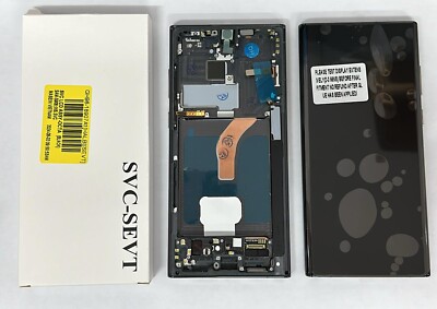 Für Samsung Galaxy S22 Ultra 5G SM-S908 OLED AMOLD LCD Bildschirm Touch Digitizer UK
