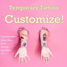 Personalized Temporary Tattoo