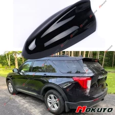 Glossy Black Roof Aerial Shark Fin Radio Signal Antenna For Ford Explorer Escape