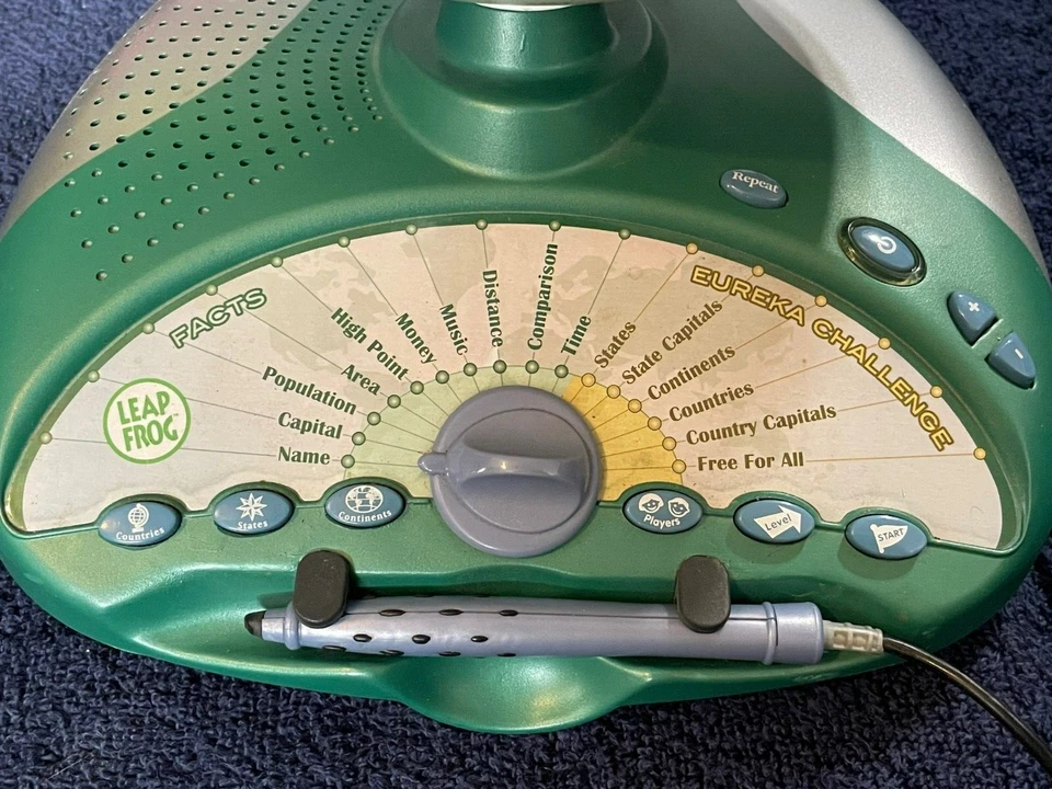 Leapfrog Interactive Talking Smart Globe EXPLORER Eureka Challenge Facts - Image 3 of 3