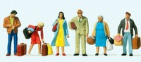 Preiser 10114 Wartende Reisende Figurenpackung Ho Neu