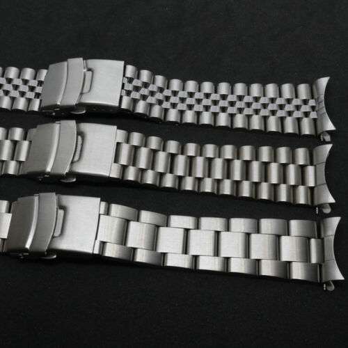 do Seiko SKX007 009 zakrzywiona nierdzewna bransoletka wymiana taśma do oglądania 20mm / 22mm - Zdjęcie 3 z 12