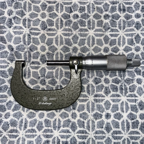 MITUTOYO #103-262 1-2" .0001" OUTSIDE MICROMETER JAPAN (TL1021)