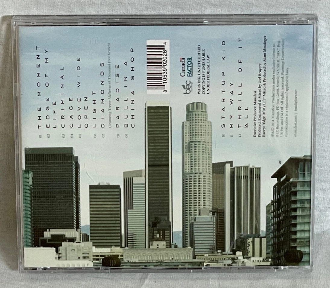 Manafest The Moment Audio CD Rock Music | eBay