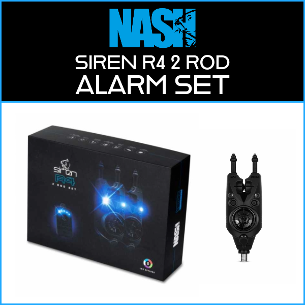 NASH TACKLE SIREN R4 ROD PRESENTATION SET NEW CARP FISHING