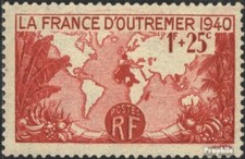 France 466 (édition complète) neuf 1940 Überseefrankreich