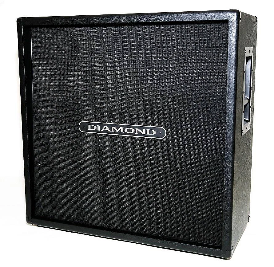 Gabinete de altavoz de guitarra DIAMOND VANGUARD V412 - 4x12 -300 vatios con celestiones **NUEVO Foto 3 de 3