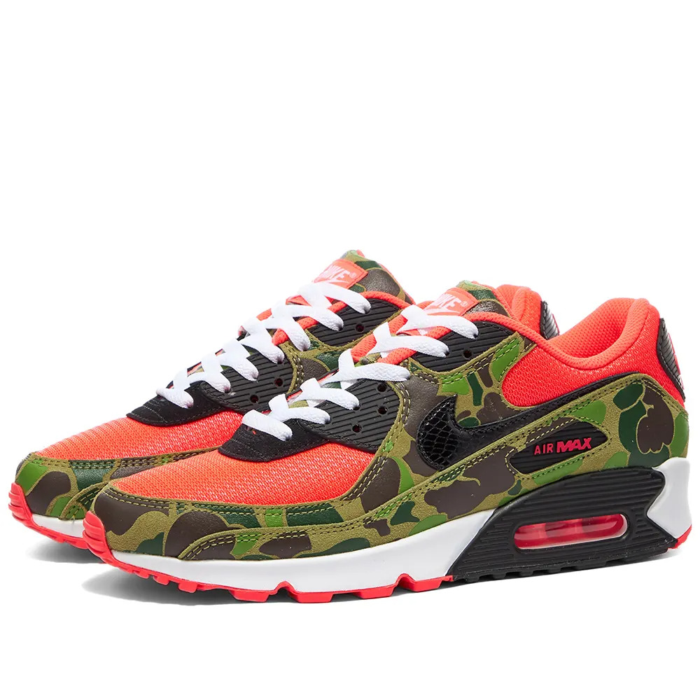 Nike Air Max 90 SP Reverse Duck Camo 2020 Infrared Green UK 3 4 5 7 8 9 US  New