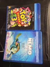 Finding Nemo [2 Blu-ray/missing dvd] +toy story 3 [BLU-RAY]