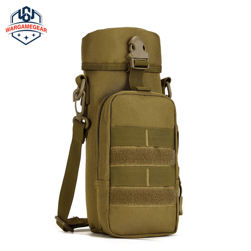Outdoor Tactical Military Molle Hiking Camping Cycling Water Bottle Bag Holder - Picture 2 of 15