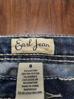 Earl Jeans Women Western Cross Pocket Rhinestone Embellished Vintage 30 X 28 Mid — photo 3