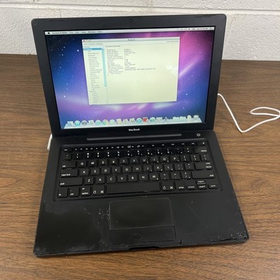 Apple MacBook A1181 (Black Polycarbonate)   Core 2 Duo 2GHz BAD Battery Parts