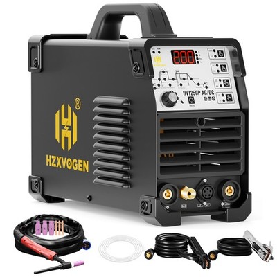 Tragbar HZXVOGEN HVT250P AC/DC Schweißgerät IGBT Technik Einphasenstrom 230V
