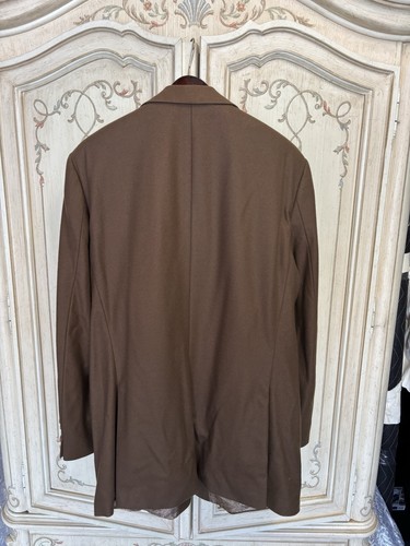 Hugo Boss Brown 100% Cashmere Blazer Jacket Size 46R - Picture 2 of 3