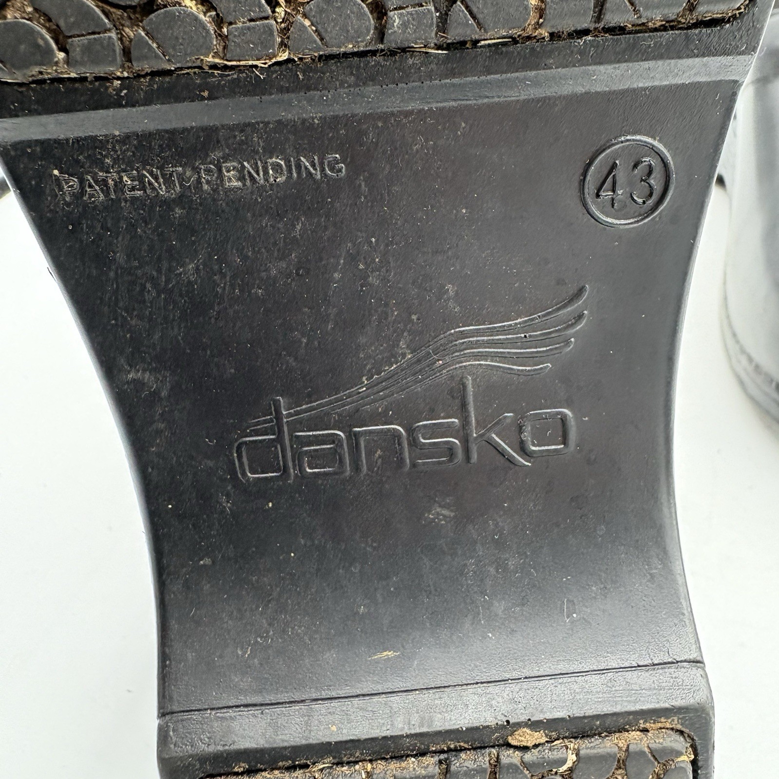 Dansko Shoes Clogs Women Size 11 EU 43 Black Slip On Pro Nursing Comfort