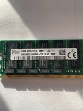 SK Hynix 64GB 4DRX4 PC4-2666V-LD2-11 DDR4 HMAA8GL7AMR4N-VK-T3 1809 Server Memory