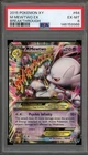 Pokemon M Mewtwo EX XY Breakthrough Holo Ultra Rare #64 PSA 6