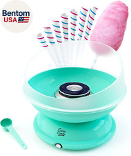 BB1000-S Cotton Candy Machine, Teal. Easy to Use and Clean. Nostalgia and Fun. C