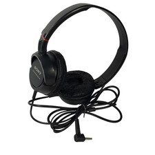 Sony MDR-ZX100 Wired Stereo On-Ear Headphones Black Tested Working