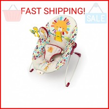 Bright Starts Portable Baby Bouncer Soothing Vibrations Infant Seat with Removab