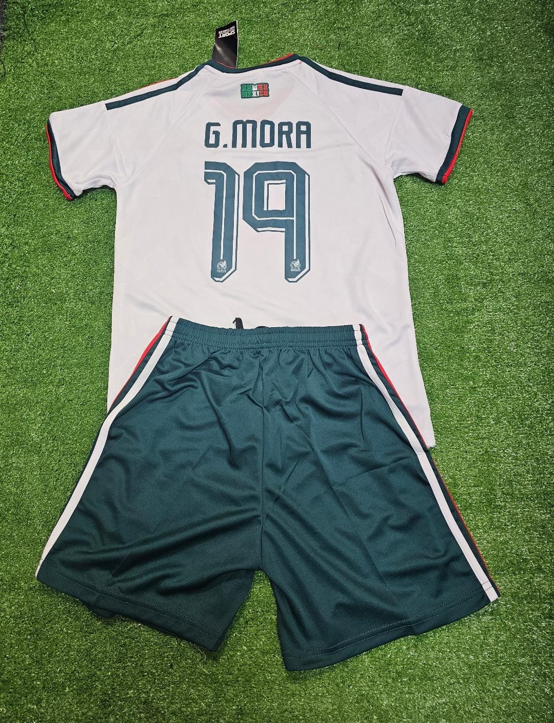 MEXICO Soccer Kids set GIL MORA (see dresciption measurements)
