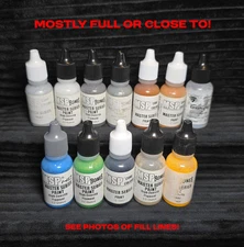 Lot of 12 - MSP Master Series Paints – Full / Nearly Full - Miniature Painting