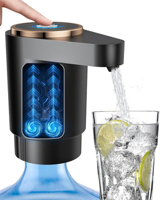 Water Jug Pump for 5 Gallon Bottle   Portable Electric USB-C Charging Dispenser,
