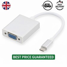 Image of USB C to VGA Adapter, Type C 3.1 Male to VGA Female Adapter Cable for Laptop PC