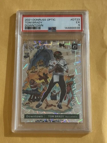 2021 Panini Donruss Optic - Downtown Tom Brady #DT-23 READ DESCRIPTION