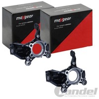 2X Maxgear Achsschenkel Vorne Passend FÜR Audi A3 Q3 Seat Altea Leon Skoda