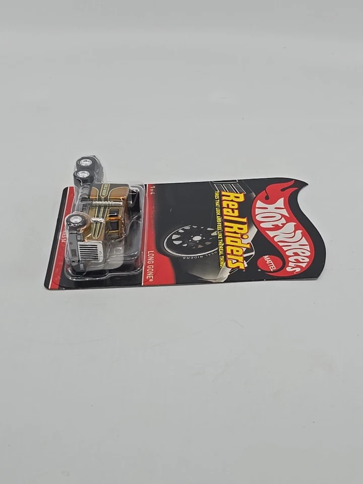 Hot Wheels 2016 RLC Long Gone Real Riders Gold Rush Series 14  #2406/5000 - Image 4 of 4