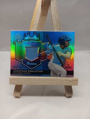 2012 Bowman Draft Future's Game Jersey #JS Jonathan Singleton/199 Astros Card