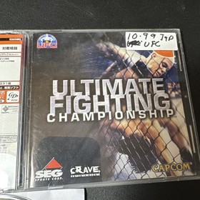 Ultimate Fighting Championship for Sega Dreamcast - Japan Import Title