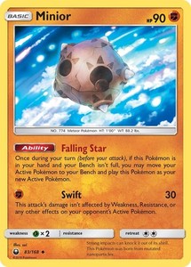 Minior 83/168 Uncommon Celestial Storm Pokemon