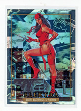 2024 Marvel Masterpieces '92 Platinum HOLOFOIL #22 Elektra
