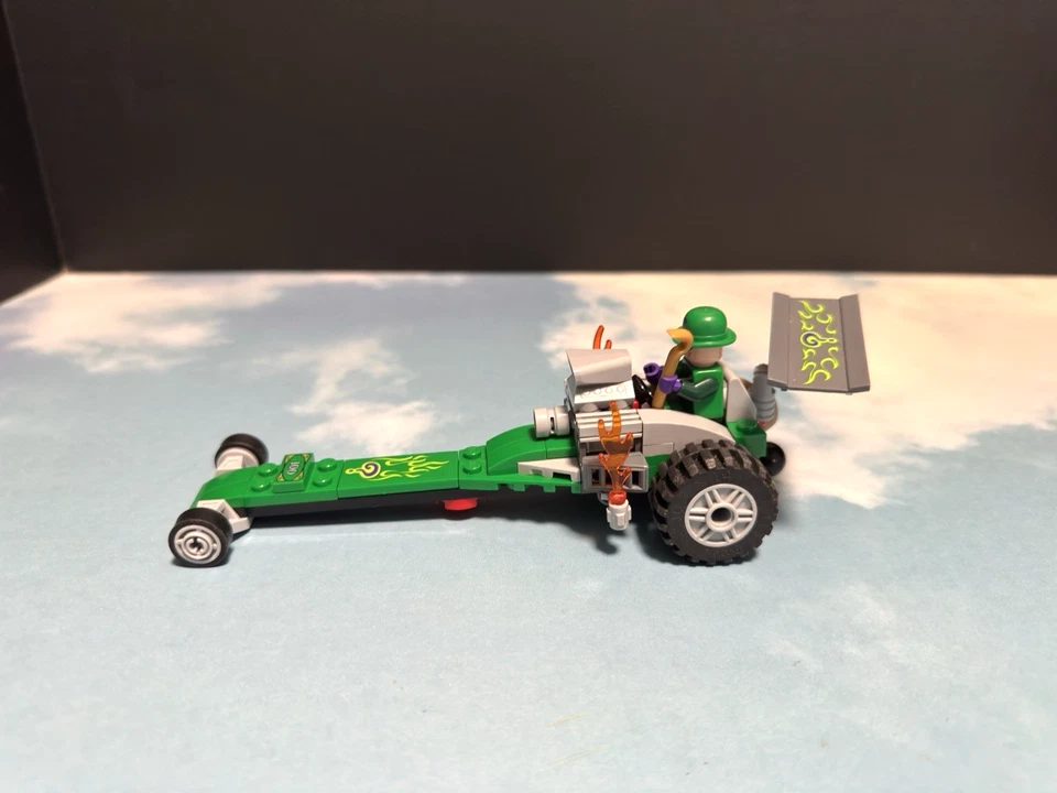 LEGO Batman The Riddler Chase (76012) Acertijo Minifigura y vehículo INCOMPLETO Foto 3 de 4