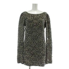 Chanel Boutique 94A Vintage Knit Dress Sweater Tweed Knee-Length