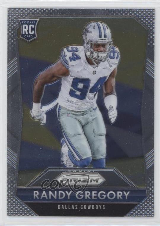 2015 Panini Prizm Rookies Randy Gregory #277 0d6s