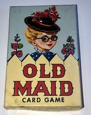 1960s Old Maid Card Game Fairchild 40 Cards Characters Vintage Sealed