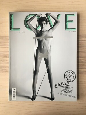 LOVE Magazine #3, Daria Werbowy, KATE MOSS, Amber Valletta, Natalia Vodianova