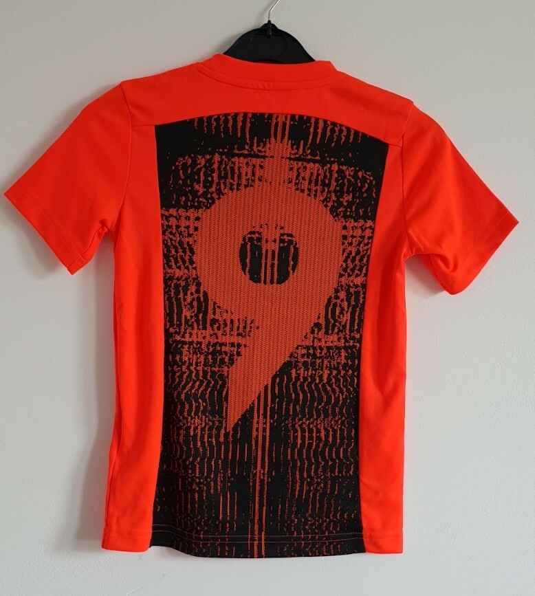 Adidas Junior Boys Football T Shirt Top Predator Orange | eBay