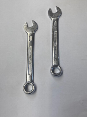 2 x Draper Expert Elora Midget 9mm Combination Spanner Metric 202M