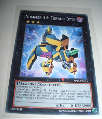 Yu-Gi-Oh!, Nummer 34: Terror-Byte, SP13-DE025