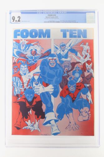 FOOM #10 - Marvel 1975 CGC 9.2 New X-Men cover and article. Pre-dates Giant Size - Picture 1 of 2