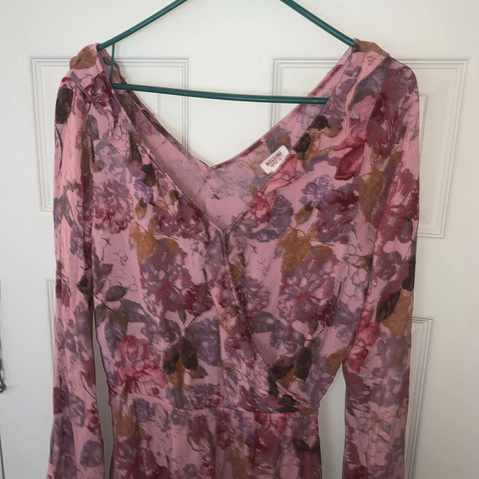 MOSSIMO Floral NUEVO Mono Pantalones Cortos Borde con Volantes Calce Suelto Ver Última Foto Org 24.99 Foto 3 de 4