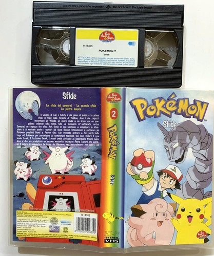 VHS BIM BUM BAM VIDEO POKEMON 2 SFIDE - 第 1/1 張圖片
