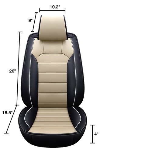 For Honda CR-V CRV 5 Seat Full Set Car Seat Covers Leather Front Rear Protectors - Picture 100 of 142